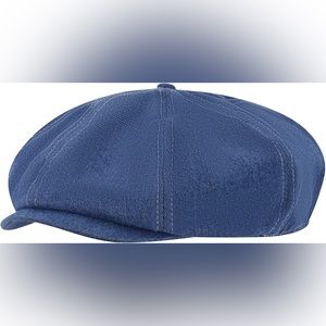 True Religion Flat Cap, Cotton Twill Breathable Driving Newsboy